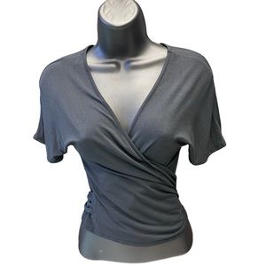 Wrap Short Sleeve Top